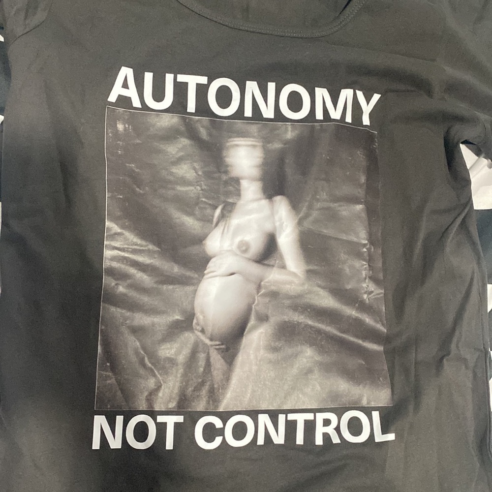 Autonomy Not Control Punk shirt - Picture 2 of 4